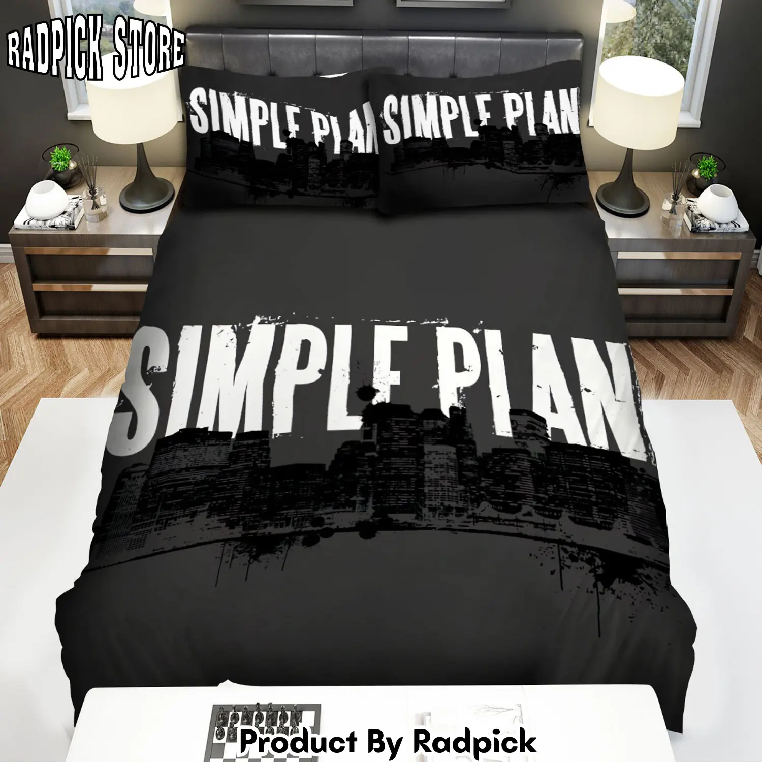 Radpick simple plan wallpaper 4 bed sheets spread comforter duvet cover bedding sets rp3272309